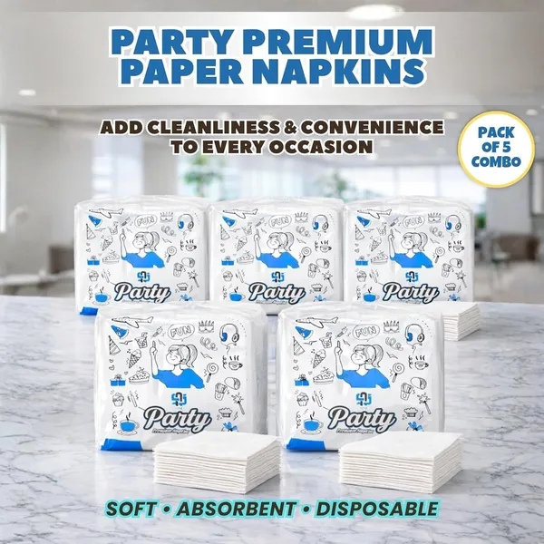PV_Collection_Paper_Napkins|_Ultra_Absorbent_Tissues_for_Restaurants,_Cafes_&_Home_Use_White_Paper_Napkins_(250_Sheets)