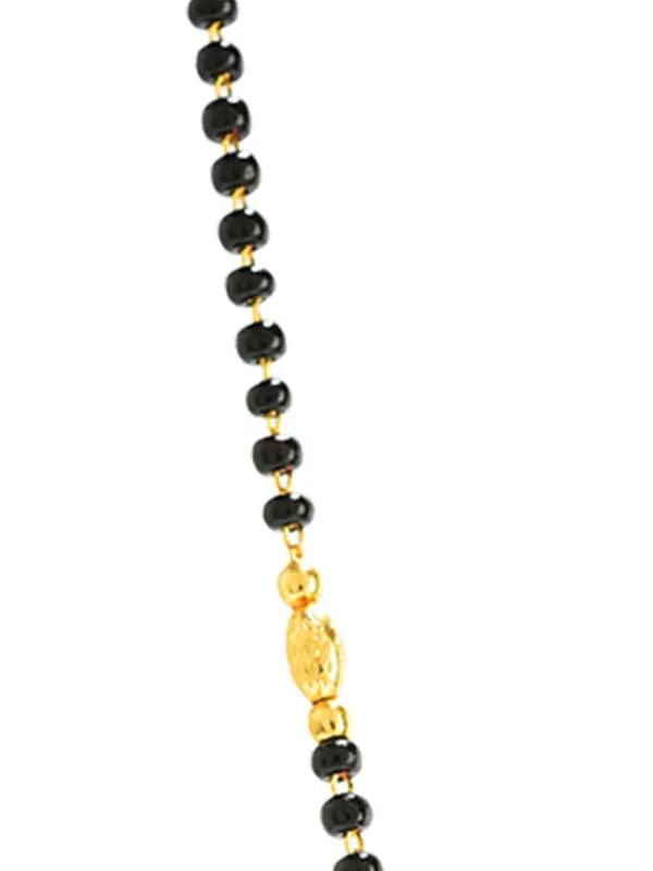 Golden_Brass_Cz_Arched_Pendant_Black_Bead_Mangalsutra_For_Women
