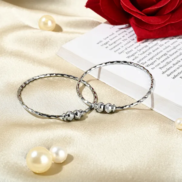 Silver_Brass_Diamond-Cut_Open_Cuff_Bangle_Bracelet_Set_For_Girls