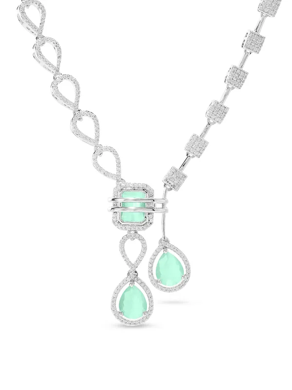 Green_Brass_Emerald_Cz_American_Diamond_Necklace_Set_For_Women