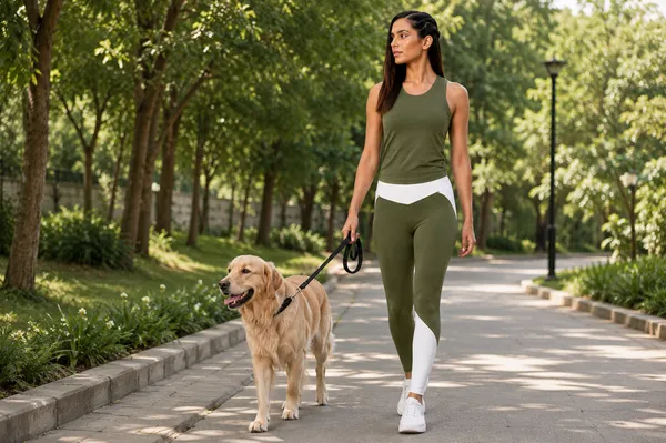 Wear_Jukebox_Wild_At_Heart_Nylon-Spandex_Women_Gym_Wear_Set_Olive_Green