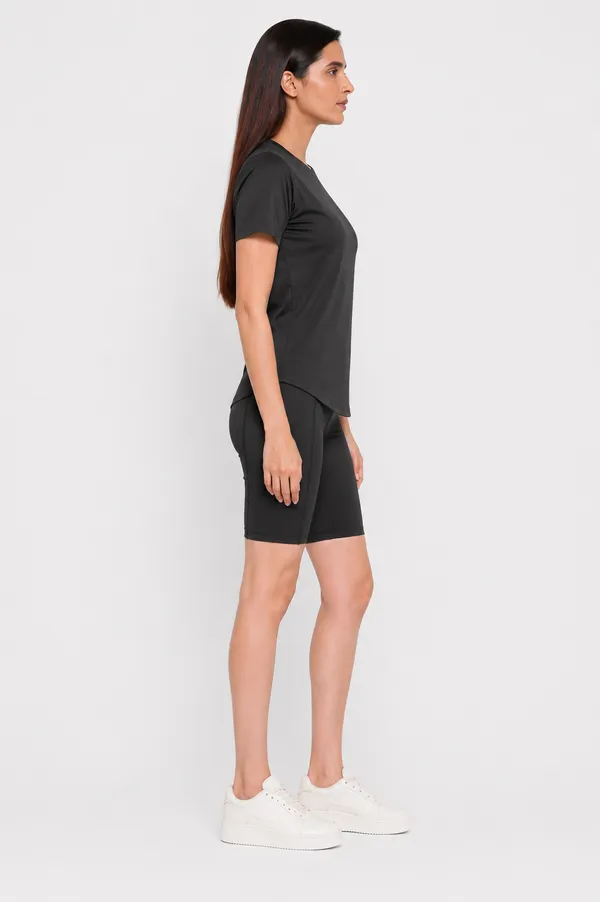 Wear_Jukebox_Coast_Activewear_Tee_&_Short_Women_Gym_Wear_Set_Black