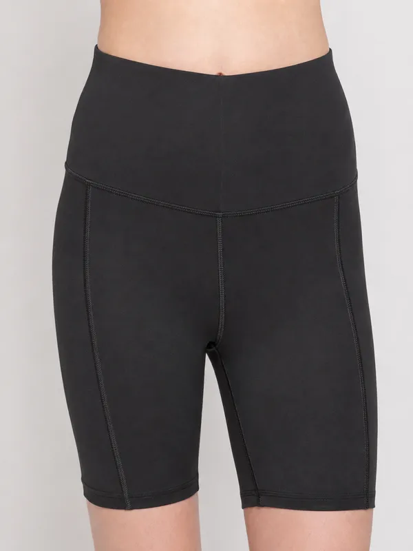 Coast_Women's_High-Waist_Activewear_Shorts_–_Black