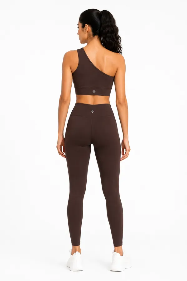 Wear_Jukebox_Free_Spirit_Brown_Nylon-Spandex_Gym_Wear_Set