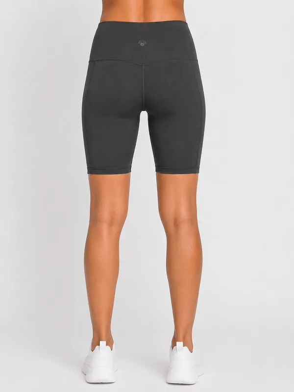 Coast_Women's_High-Waist_Activewear_Shorts_–_Dark_Grey