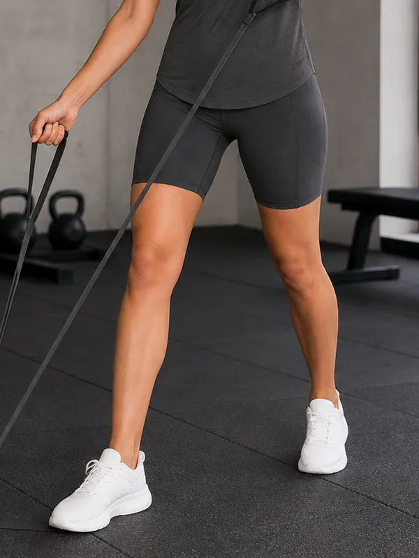 Coast_Women's_High-Waist_Activewear_Shorts_–_Dark_Grey