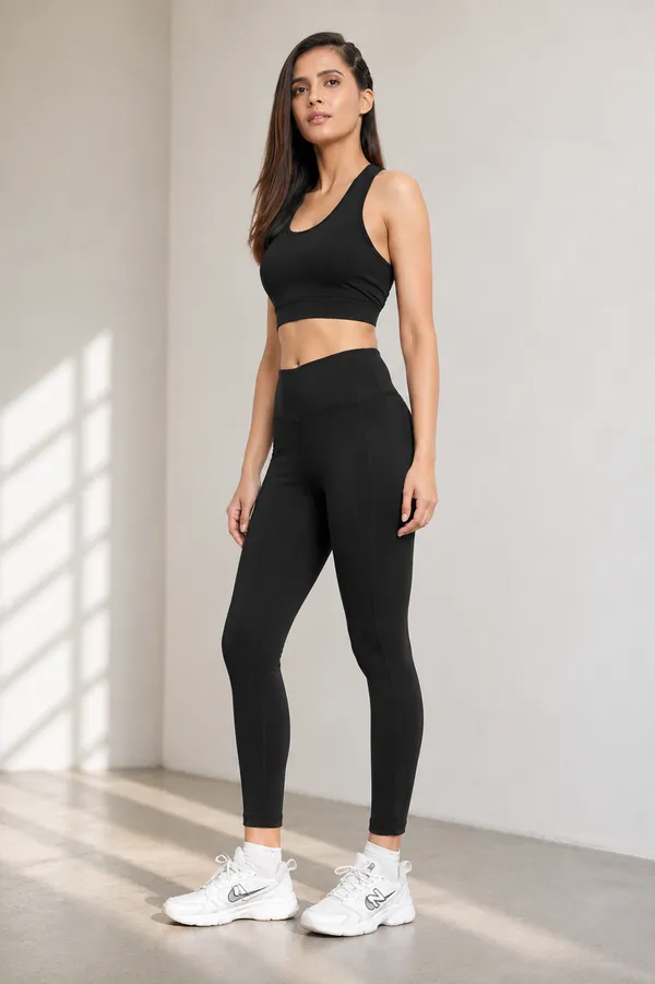 Wear_Jukebox_Sculpt_Nylon-Spandex_Women_Gym_Wear_Set_Black