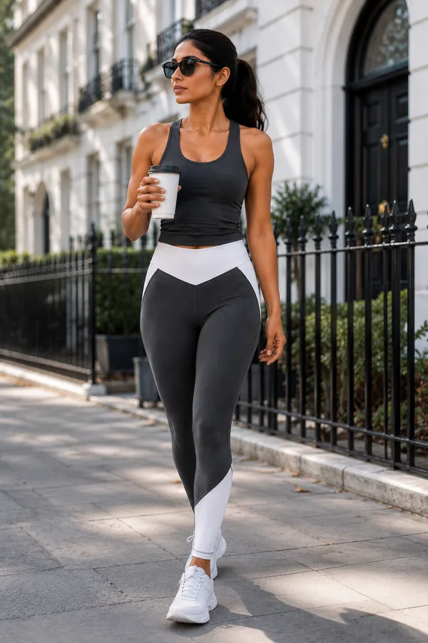 Wear_Jukebox_Wild_At_Heart_Nylon-Spandex_Women_Gym_Wear_Set_Charcoal