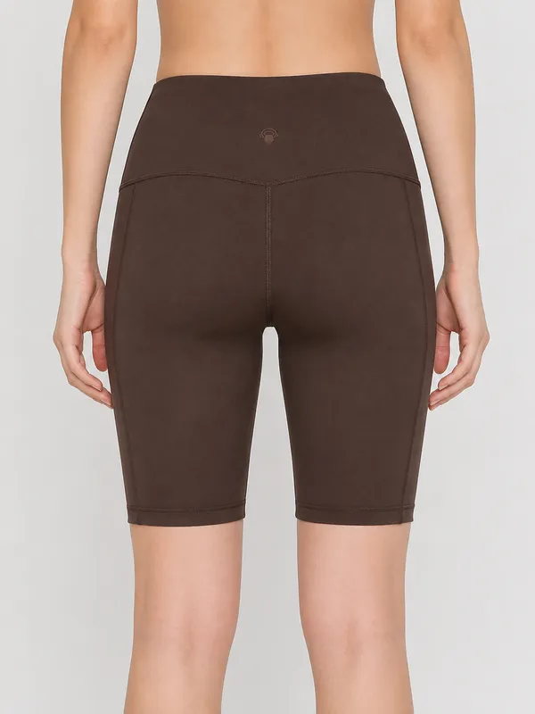 Coast_Women's_High-Waist_Activewear_Shorts_–_Espresso_/_Coffee