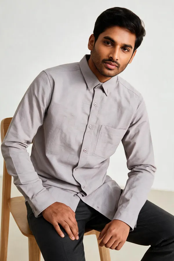 Grey_Cotton_Regular_Fit_Full_Sleeve_Casual_Shirt_For_Men
