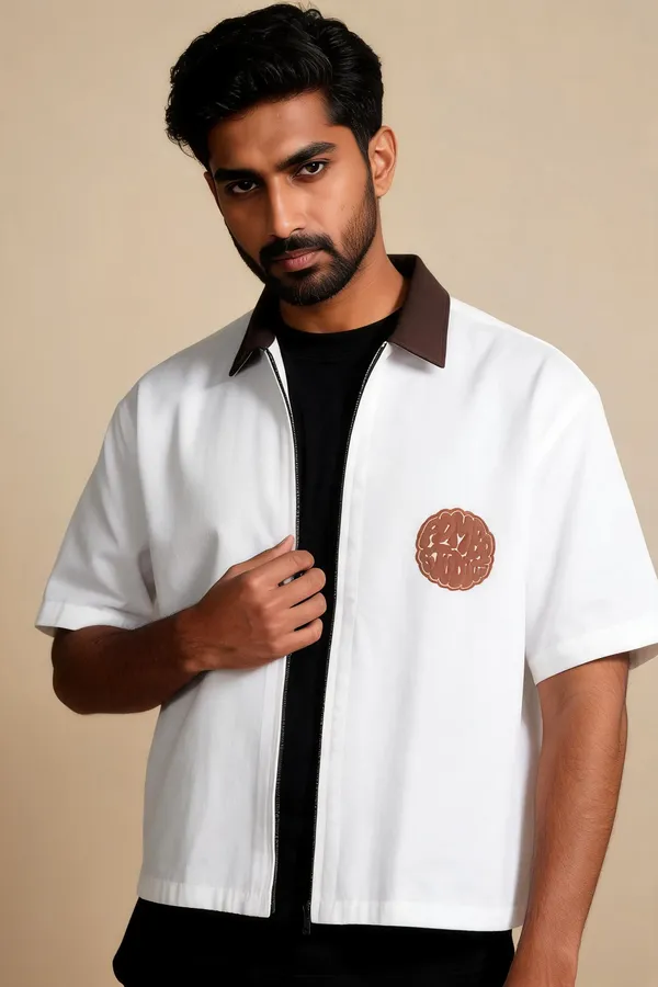 White_Cotton_Relaxed_Fit_Zipper_Shirt_For_Men