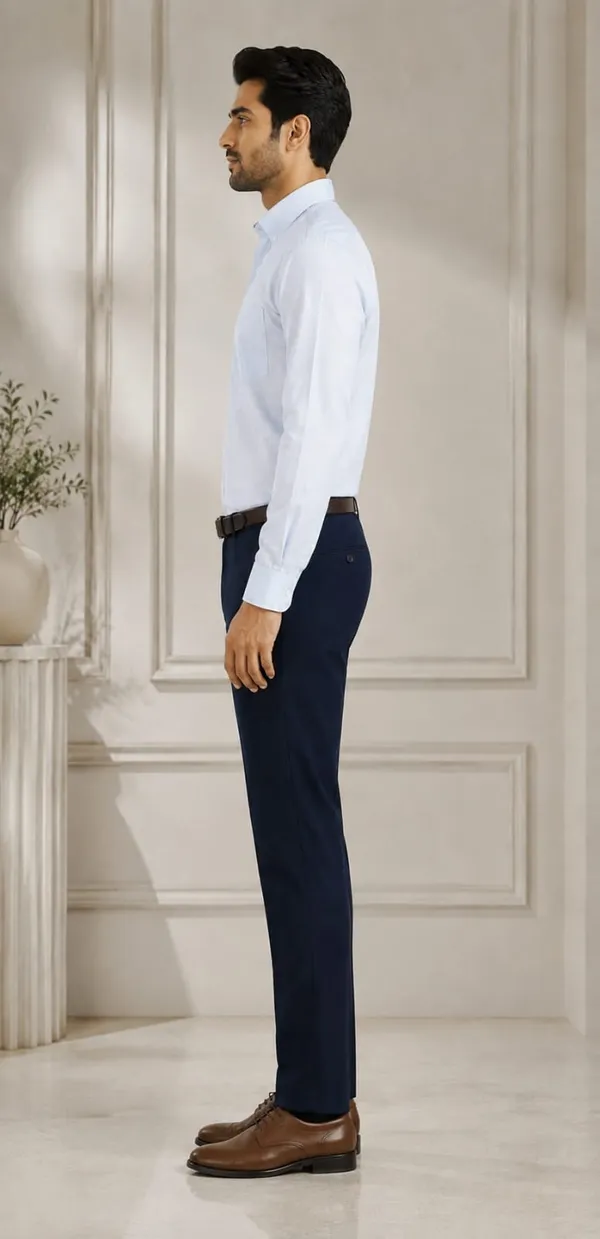 Light_Blue_Cotton_Regular_Fit_Textured_Shirt_For_Men