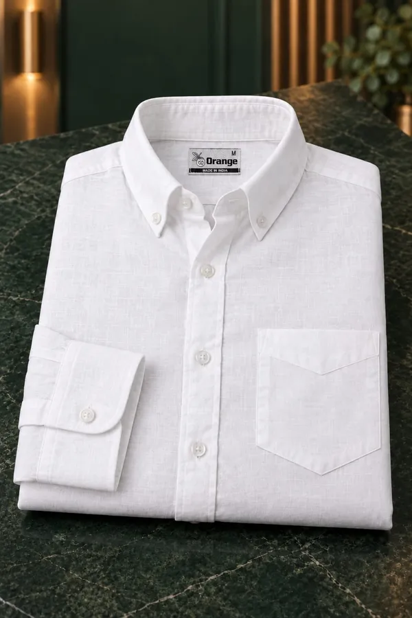White_Cotton_Regular_Fit_Textured_Shirt_For_Men