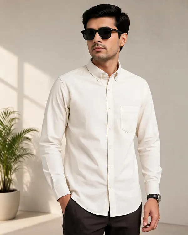 Off_White_Cotton_Relaxed_Fit_Shirt_For_Men