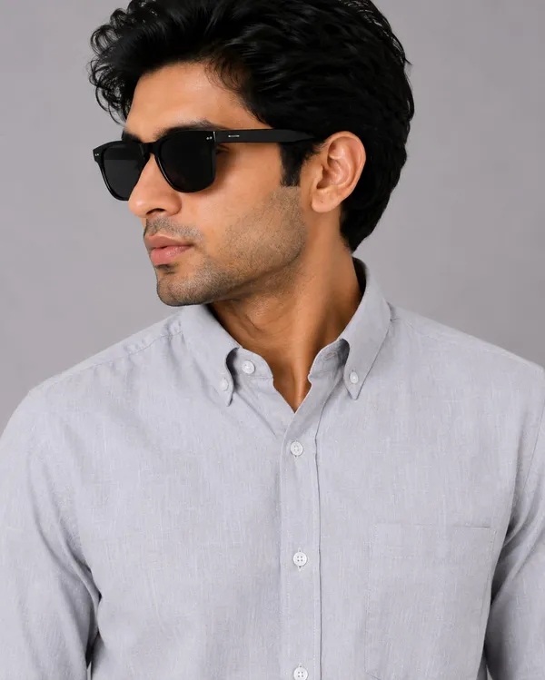 Grey_Cotton_Relaxed_Fit_Casual_Shirt_For_Men