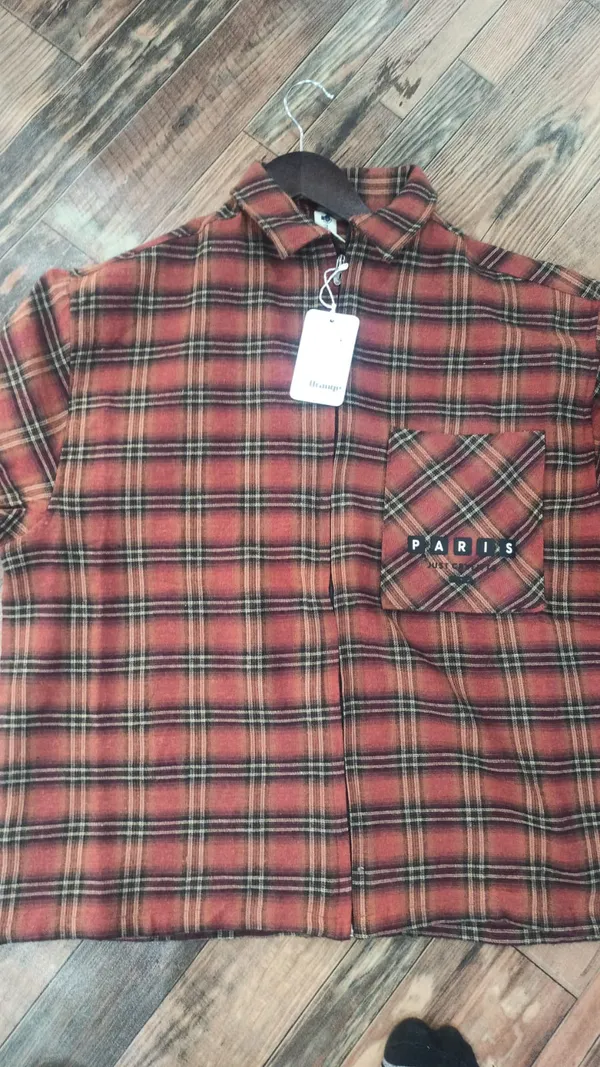 Red_Cotton_Relaxed_Fit_Plaid_Shirt_For_Men
