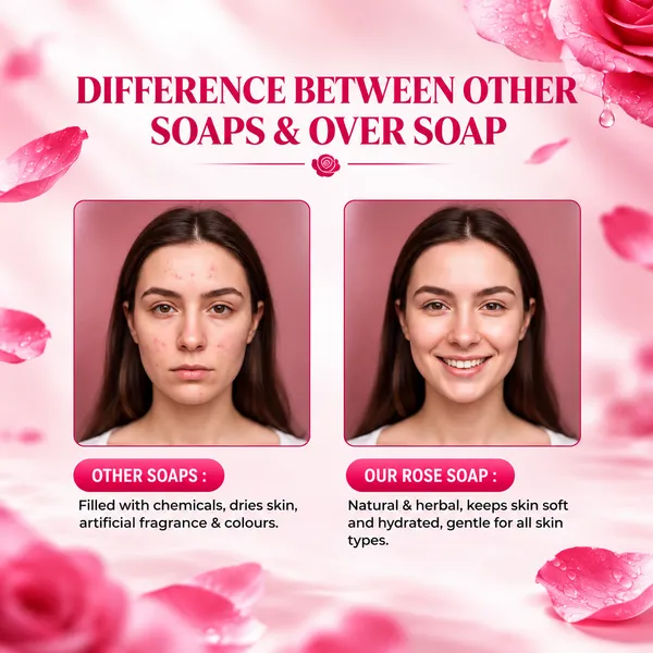 Chhaydo_Herbal_Rose_Handmade_Soap_|_Natural_Rose_Bath_Soap_|_Refreshing_&_Floral_Cleansing_Soap