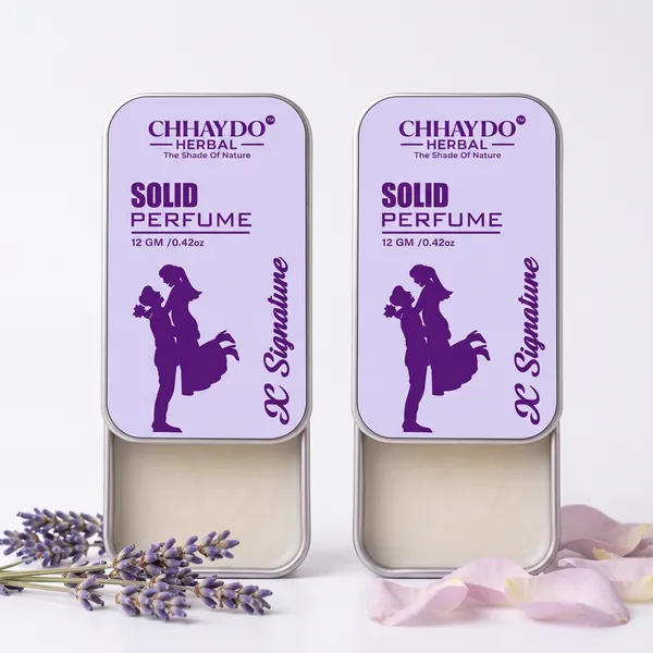 X_Signature_Solid_Perfume_|_Elegant_Floral_Fragrance_For_Men_&_Women_|_Long-Lasting_Solid_Perfume_|_Travel-Friendly_Tin_|_12_Gm