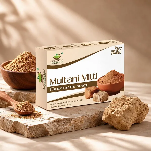 Chhaydo_Herbal_Multani_Mitti_Handmade_Soap_|_Natural_Clay_Bath_Soap_|_Refreshing_&_Skin_Cleansing_Soap