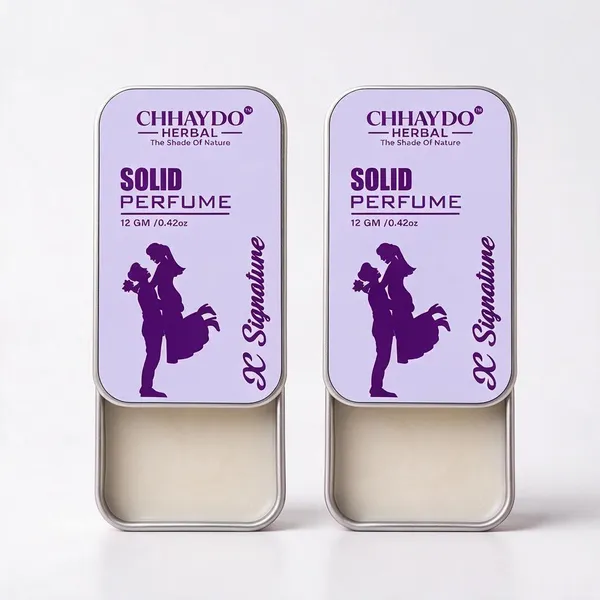 X_Signature_Solid_Perfume_|_Elegant_Floral_Fragrance_For_Men_&_Women_|_Long-Lasting_Solid_Perfume_|_Travel-Friendly_Tin_|_12_Gm