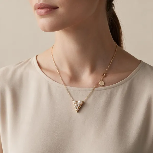 Gold_Plated_V_Shape_Pendant_Chain_Necklace_For_Women