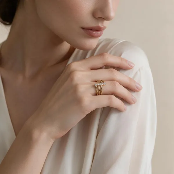 Gold_Plated_Two_Tone_Crystal_Stackable_Ring_Set_For_Women
