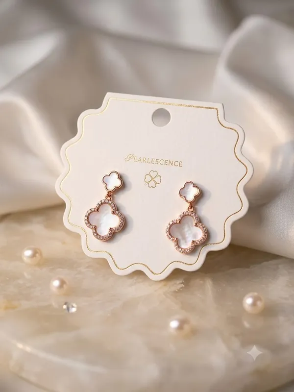 Trisha_Jewels_|_Clover_Drop_Earrings_Rose_Gold_Plated_Anti_Tarnish_for_Women