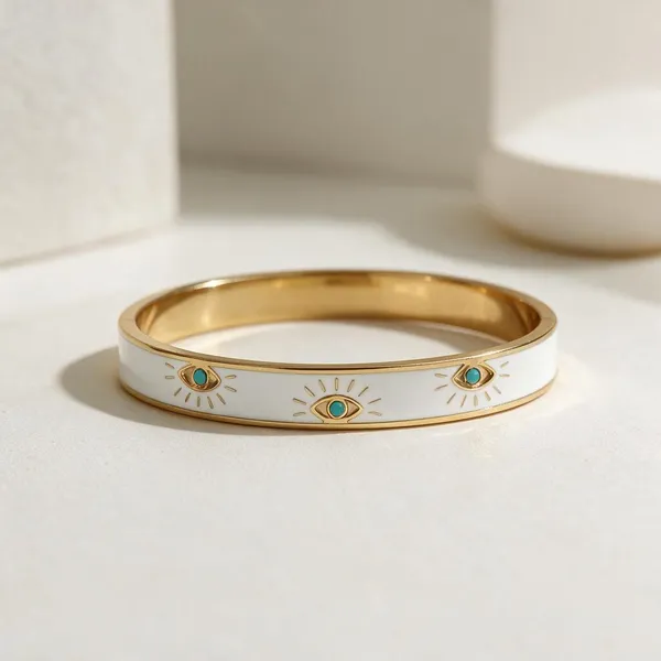 Gold_Plated_White_Enamel_Evil_Eye_Cuff_Bangle_For_Women