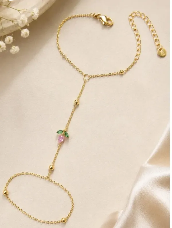 Trisha_Jewels_|_Kz_Hand_Chain_Chain_Necklace_Gold_Plated_Brass_Alloy