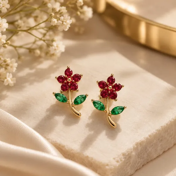 Trisha_Jewels_|_Floral_Stone_Stud_Earrings_Gold_Plated_Anti_Tarnish_for_Women