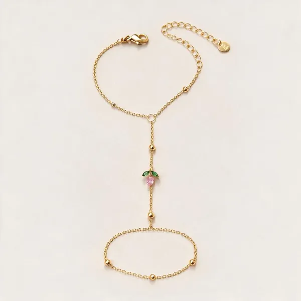 Gold_Alloy_Floral_Charm_Barefoot_Sandal_Anklet_For_Women