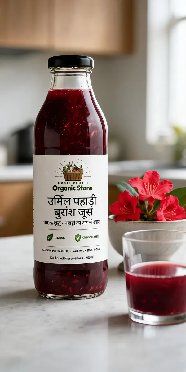 Urmila_Pahadi_Buransh_Juice_(Rhododendron_Juice)