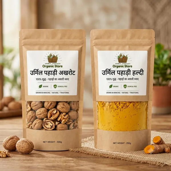 Urmila_Pahadi_Walnuts_&_Urmila_Pahadi_Turmeric_Pack_Of_2