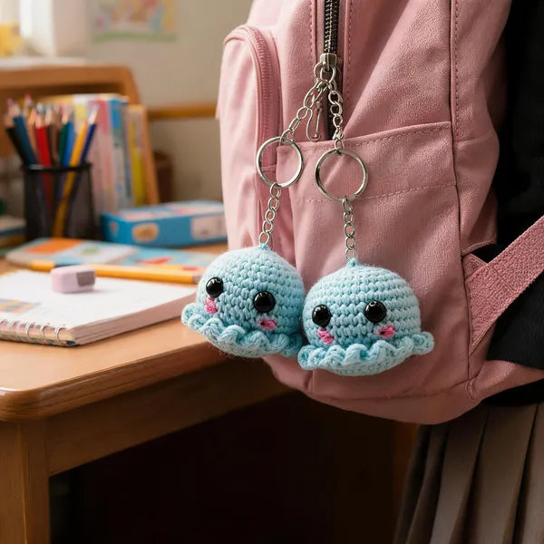 Octopus_Keychain_-_Pack_of_2