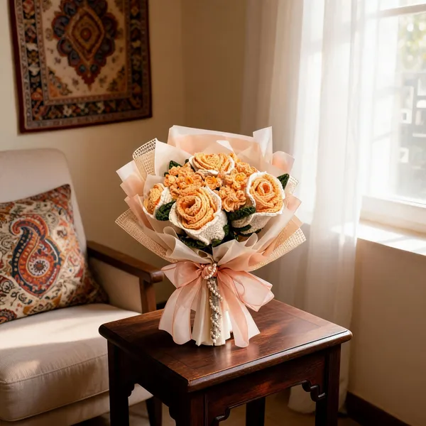 Peach_Whisper_Crochet_Bouquet