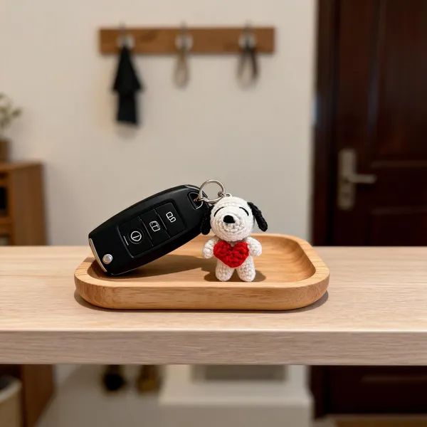 Snoopy_Keychain