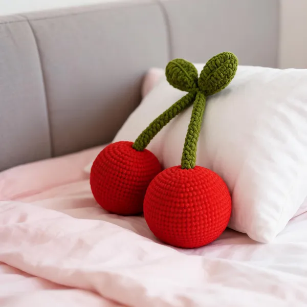Double_Cherry_Cushion_Plushie