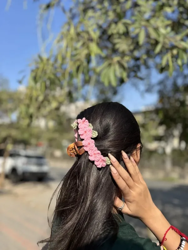 Cherryblossom_Hairclip_Pink_4_Inch
