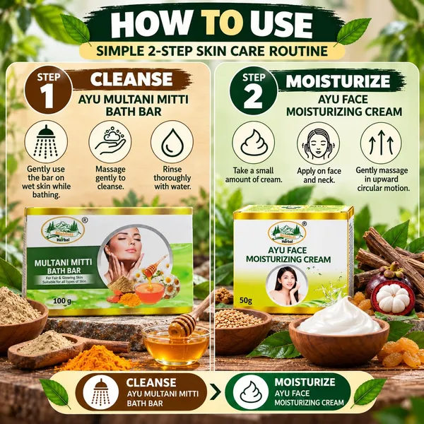 Herbal_Face_Moisturizing_Cream_And_Clay_Bath_Bar_Combo