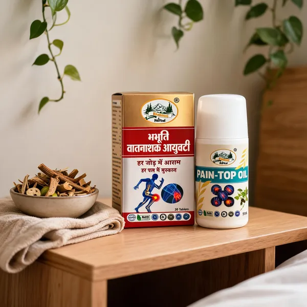 Natural_Pain_Relief_Oil_And_Joint_Support_Tablets_Combo_30_Tablets_|50Ml_Oil