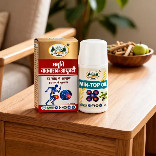 Natural_Pain_Relief_Oil_And_Joint_Support_Tablets_Combo_30_Tablets_|50Ml_Oil