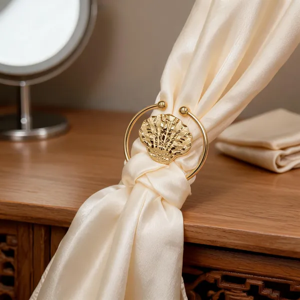 Gold-Tone_Shell_Scarf_Ring_for_Women