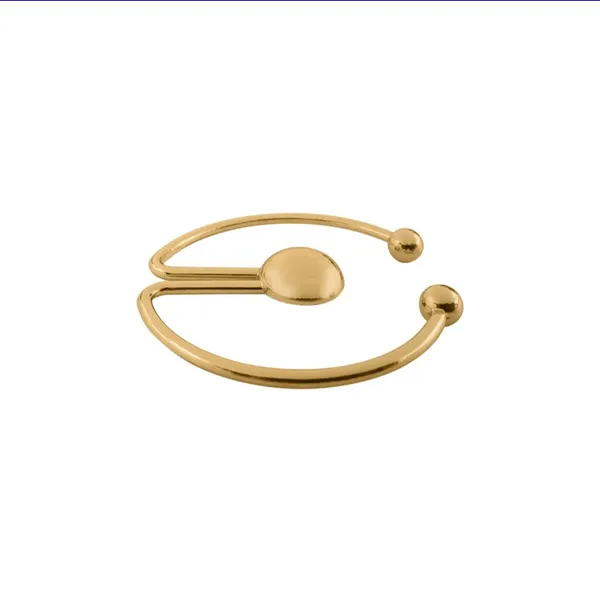 Gold-Tone_Circular_Clip-On_Earrings_for_Women