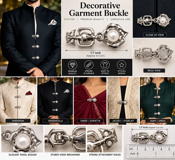 Silver_Metal_Decorative_Garment_Buckle_for_Women