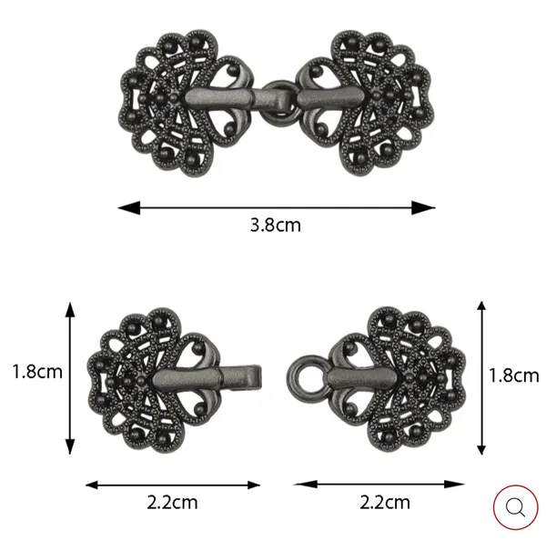 Metal_Floral_Hook_Closure_For_Women