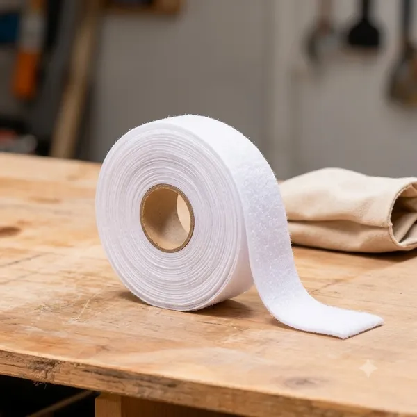 White_Hook_And_Loop_Velcro_Tape