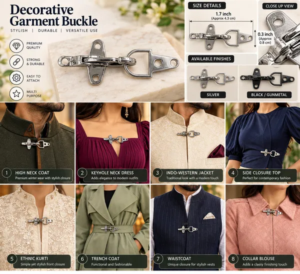 Silver_Metal_Decorative_Garment_Buckle_for_Women