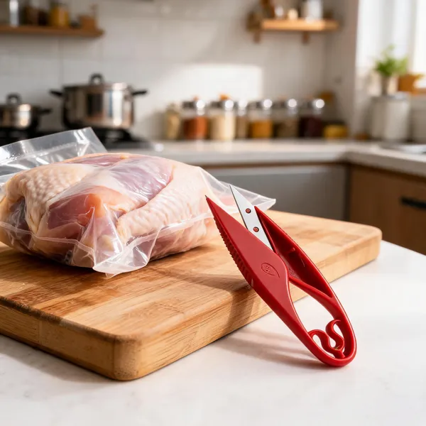 Red_Stainless_Steel_Replaceable_Blade_Kitchen_Scissors