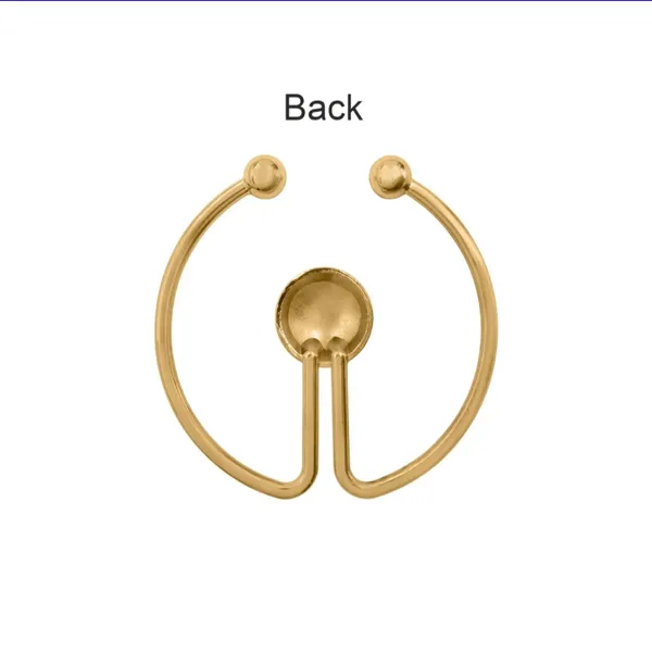 Gold-Tone_Circular_Clip-On_Earrings_for_Women
