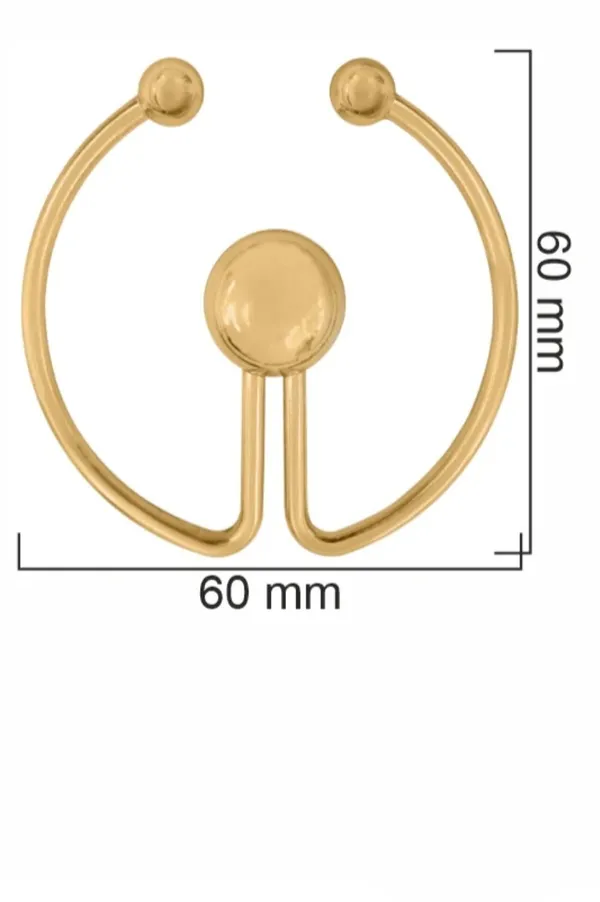 Gold-Tone_Circular_Clip-On_Earrings_for_Women